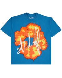 DENIM TEARS X Offset Set It Off #3 T-Shirt in Black for Men