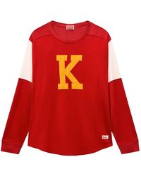 KENZO - Varsity Long-Sleeve T-Shirt - Lyst