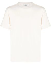 FRAME - Crew-Neck Cotton T-Shirt - Lyst