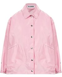 Jil Sander - Technical Faille Blouson - Lyst