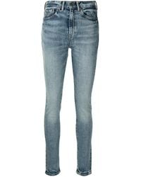 RRL - High-Waisted Skinny Jeans - Lyst
