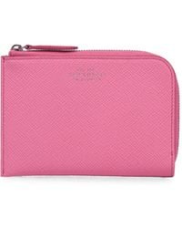 Smythson - Small Zip-Up Wallet - Lyst