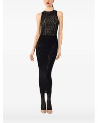 Wolford - Infinite Rose Floral-Pattern Bodysuit - Lyst