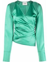 Nanushka - Cut-out Detail Fitted Top - Lyst