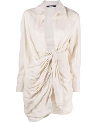 Jacquemus - Robe-chemise La Robe Bahia à design drapé - Lyst