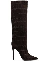 Le Silla - Eva Suede Boots - Lyst