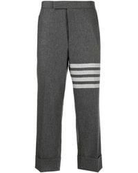 Thom Browne - Low-Rise Drop-Crotch Tailored Trousers - Lyst