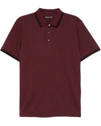 Michael Kors - Poloshirt mit Monogramm - Lyst