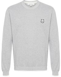 Maison Kitsuné - フォックスモチーフ セーター - Lyst