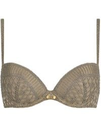 Aubade - Stardust Dream Embroidered Push-Up Bra - Lyst