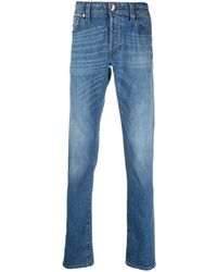 Sartoria Tramarossa - Stretch-cotton Straight-leg Jeans - Lyst