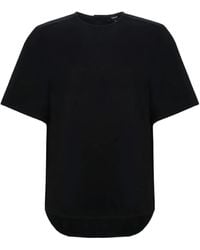 Theory - Crew-Neck Short-Sleeve T-Shirt - Lyst