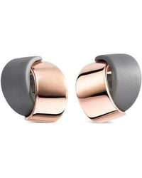 Vhernier - Curved-Design Earrings - Lyst