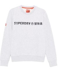 Superdry - Logo-Print Sweatshirt - Lyst