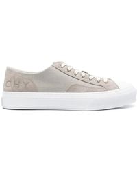 Givenchy - City Sneakers Aus Canvas Und Wildleder - Lyst