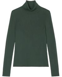 Marc O' Polo - Ribbed Turtleneck Top - Lyst