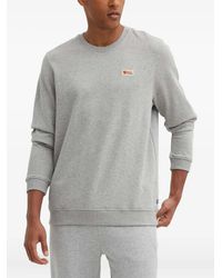 Fjallraven - Logo-Patch Crew-Neck Sweatshirt - Lyst