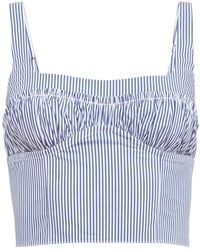 Fleur du Mal - Striped Top - Lyst