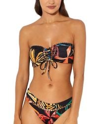 Charo Ruiz - Cecilia Lace-Up Bikini Top - Lyst