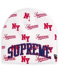 Supreme - X New Era Berretto Con Monogramma - Lyst