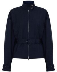 Anna Quan - Zaha Belted Bomber Jacket - Lyst