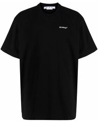 Off-White c/o Virgil Abloh - Arrow-Print Cotton T-Shirt - Lyst