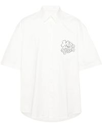 Martine Rose - Camisa con logo estampado - Lyst
