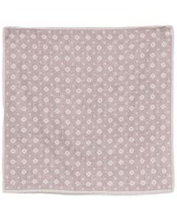 Eleventy - Floral-Pattern Pocket Square - Lyst