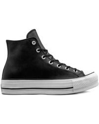 Converse - Ctas Lift Clean High-top Sneakers - Lyst