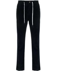 PT Torino - Drawstring-Waist Straight-Leg Corduroy Trousers - Lyst
