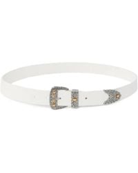 Pinko - Embellished-Buckle Belt - Lyst
