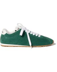 Miu Miu - Plume Suede Sneakers - Lyst