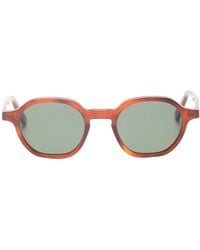 Lgr - Algiers Round-Frame Sunglasses - Lyst
