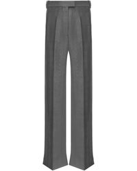 Situationist - Pantalones De Lana A Cuadros Tartán Con Pinzas - Lyst