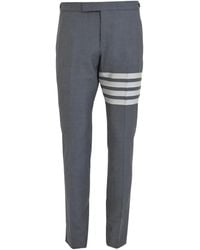 Thom Browne - 4-Bar Low-Rise Trousers - Lyst