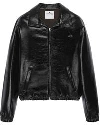 Courreges - Pockets Zip-Up Jacket - Lyst
