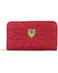 Dolce & Gabbana - ドルチェ&ガッバーナ Devotion ファスナー財布 - Lyst