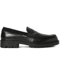 Barbour - Croxton Leather Loafers - Lyst