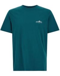 Patagonia - Fitz Roy Foothills Logo-Print Cotton T-Shirt - Lyst