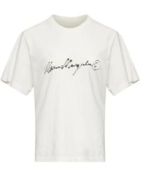 MM6 by Maison Margiela - T-Shirt À Imprimé Graphique - Lyst