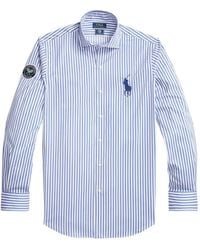 Polo Ralph Lauren - Wimbledon Umpire-Uniform Striped Shirt - Lyst