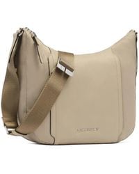 Piquadro - Panelled Logo-Lettering Shoulder Bag - Lyst