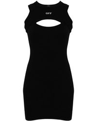 Off-White c/o Virgil Abloh - Layered Sleeveless Mini Dress With - Lyst