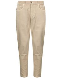 Eleventy - Pantalon Droit À Poches Multiples - Lyst