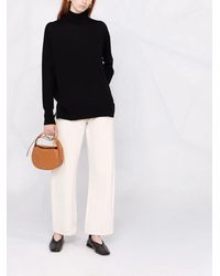 Max Mara - Jersey de punto con cuello vuelto - Lyst