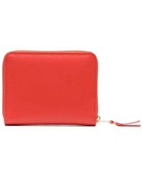 Comme des Garçons - Zip-Up Leather Wallet - Lyst