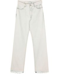 Gauchère - Snow Wash Straight-leg Jeans - Lyst