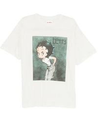 KAMIYA - Betty Boop Graphic-Print T-Shirt - Lyst
