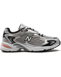 New Balance - 725V1 Metallic Silver Sneakers - Lyst