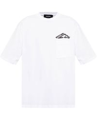 DSquared² - Icon Crew-neck Cotton T-shirt - Lyst